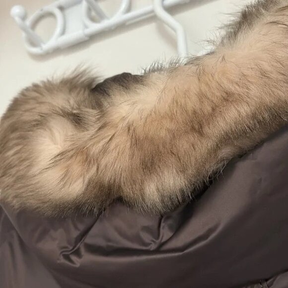 La Canadienne brown puffer parka winter coat XS new - Picture 14 of 16